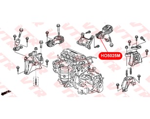 Опора двигателя задняя для Honda CR-V 2007-2012 новый