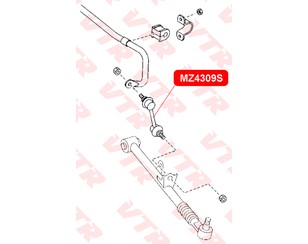 Стойка заднего стабилизатора для Mazda RX-8 2003-2012 новый