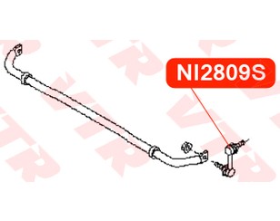 Стойка переднего стабилизатора левая для Nissan GT-R 2008> новый