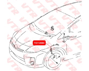 Датчик ABS передний правый для Lexus CT 200H 2011-2018 новый