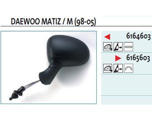 Зеркало левое механическое для Daewoo Matiz (M100/M150) 1998-2015 новый