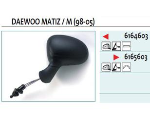 Зеркало правое механическое для Daewoo Matiz (M100/M150) 1998-2015 новый