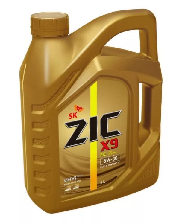 Масло ZIC X9 FE 5W30 4Л СИНТЕТИКА купить в ЕвроАвто