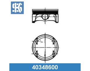 Поршень для Mercedes Benz W221 2005-2013 новый