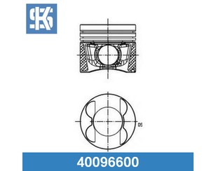 Поршень для Mercedes Benz W251 R-Klasse 2005-2017 новый