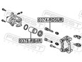 Поршень заднего суппорта FEBEST 0376-RB4R