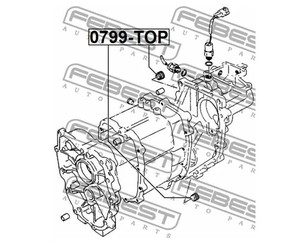 Пробка маслосливная КПП для Suzuki Swift 2004-2010 новый
