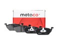 Колодки тормозные передние к-кт Metaco 3000-018