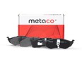 Колодки тормозные передние к-кт Metaco 3000-092