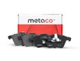 Колодки тормозные передние к-кт Metaco 3000-101