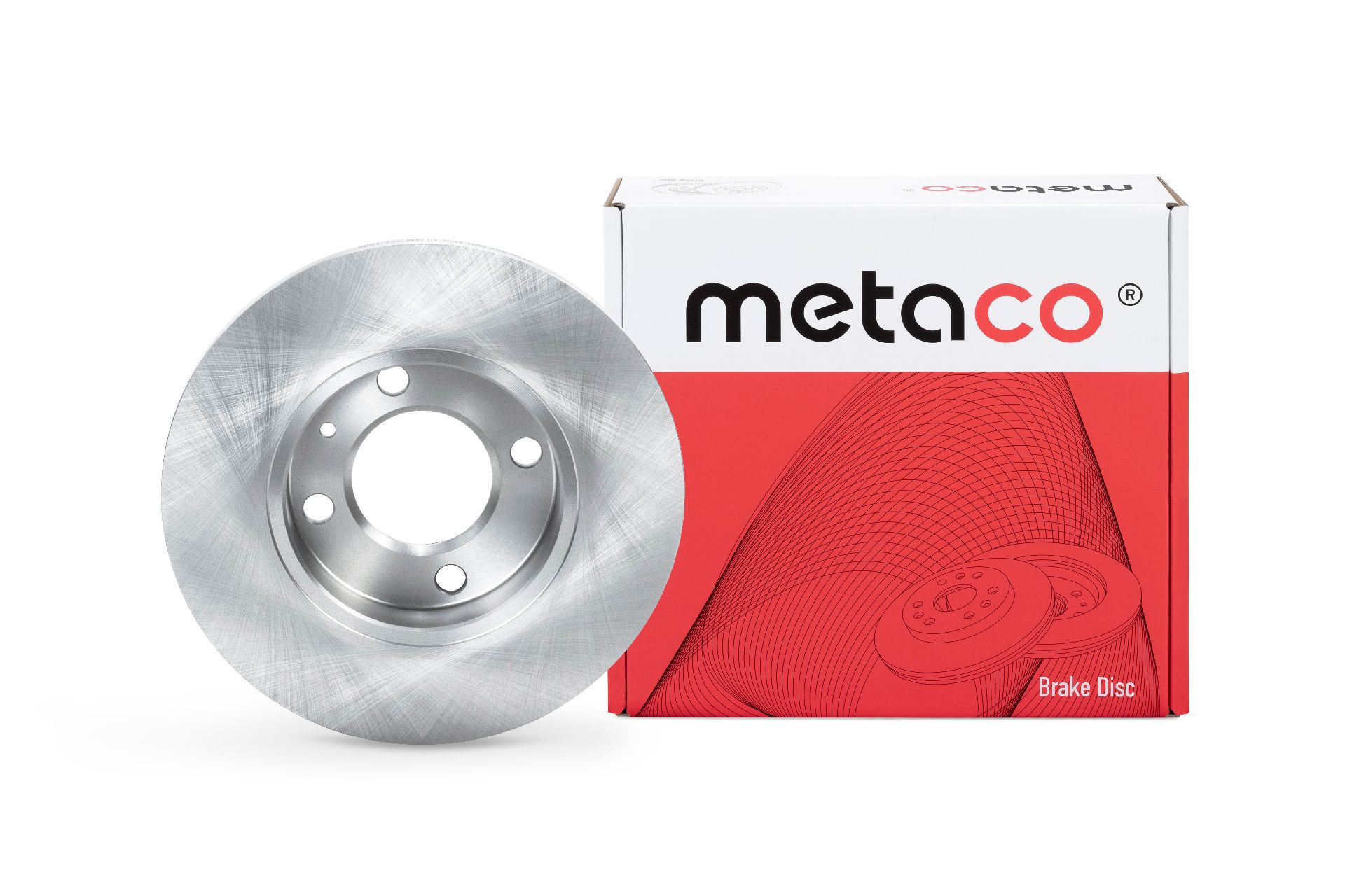 Диск тормозной передний не вентилируемый