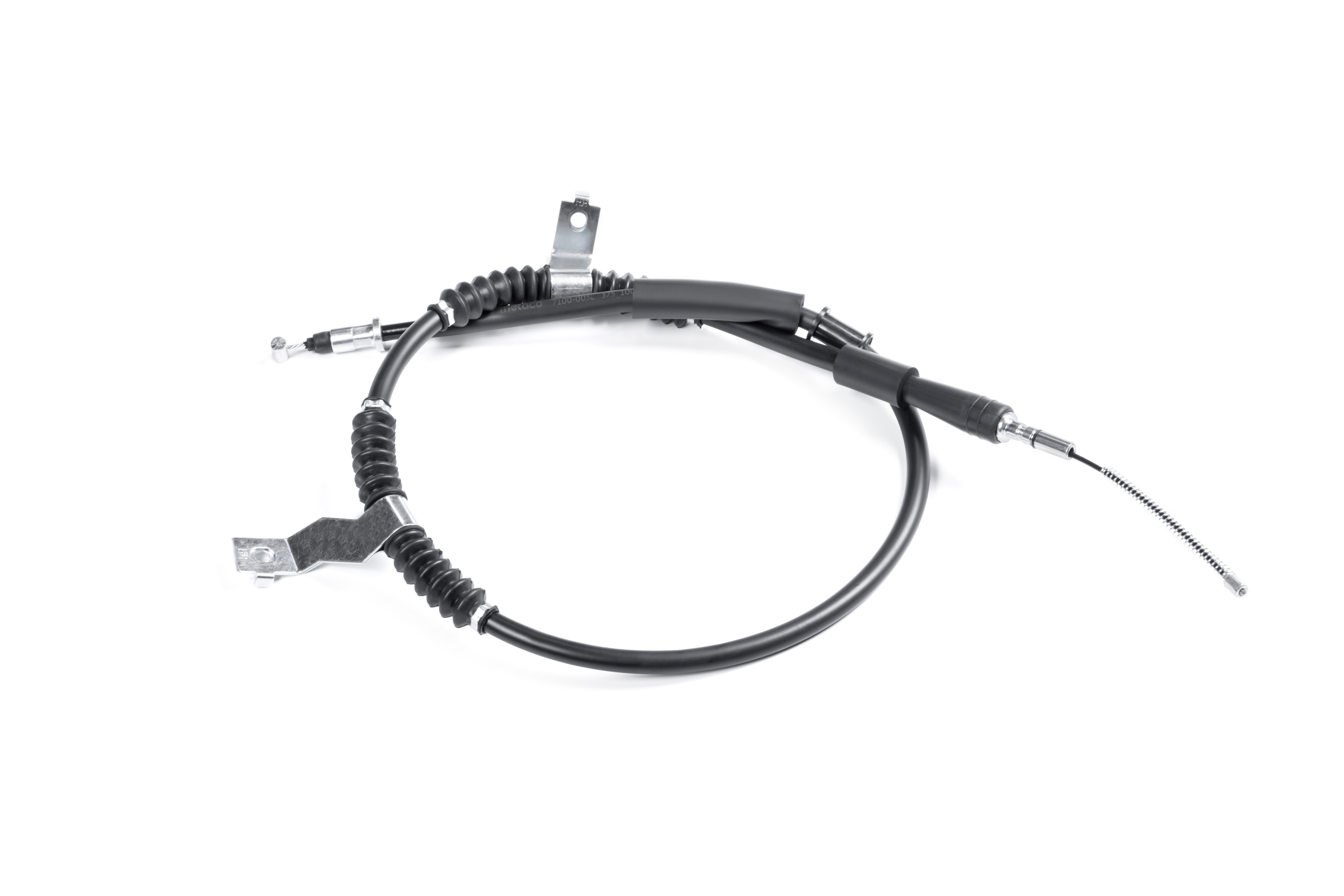 Трос стояночного тормоза левый