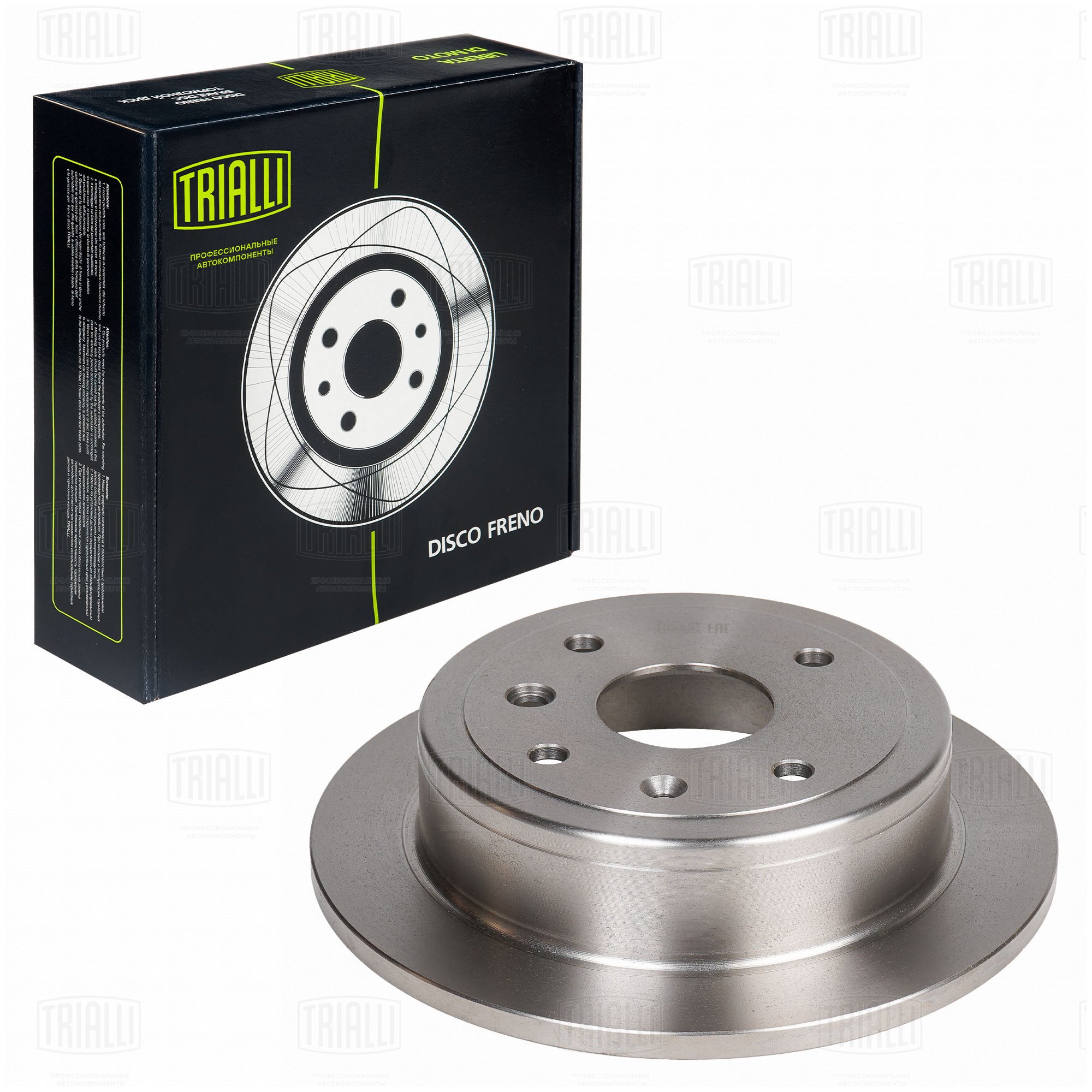 Диск тормозной задний