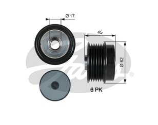 Шкив генератора для Hyundai ix20 2010-2019 новый