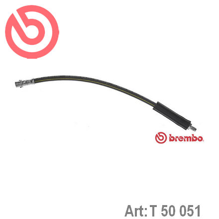 Шланг тормозной передний MERCEDES S-CLASS W220 98-05/E-CLASS W211 02-09 LH=RH
