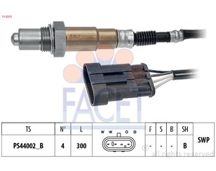 Датчик кислородный/Lambdasonde для Fiat Bravo 2006-2014 новый