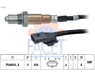 Датчик кислородный/Lambdasonde для Renault Latitude 2010-2015 новый