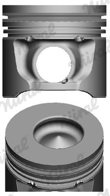 Nural 87-107007-10 Поршень