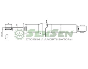 Амортизатор передний для Lexus LS 430 (UCF30) 2000-2006 новый