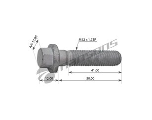 Болт карданный для Scania 4 P series 1995-2007 новый