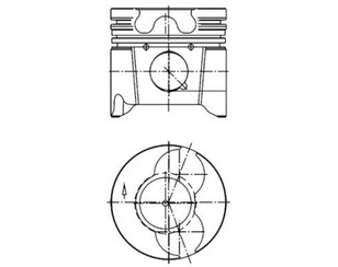 Поршень для Citroen Jumper 244 2002-2006 новый