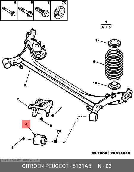Пежо 307 подвеска схема