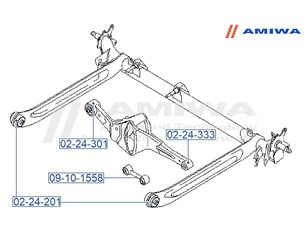 Тяга задняя для Nissan Almera Classic (B10) 2006-2013 новый