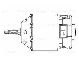 Моторчик отопителя для Nissan Maxima (A33) 2000-2005 новый