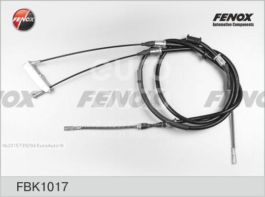 FBK1017 FENOX Трос стояночного тормоза от производителя по спец цене купить  в Череповце