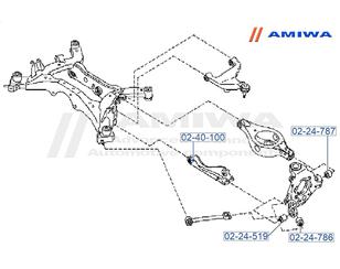 Сайлентблок заднего поворотного кулака для Nissan Murano (Z50) 2004-2008 новый