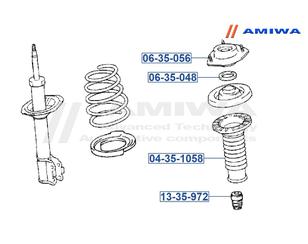 Пыльник переднего амортизатора для Lexus ES (CV3) 2001-2006 новый