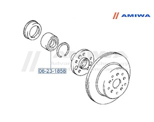 Подшипник задней ступицы 43 для Lexus GS 300 1993-1998 новый