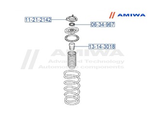 Подшипник опоры переднего амортизатора для Suzuki Kizashi 2010-2014 новый