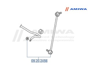 Стойка переднего стабилизатора для Audi A2 [8Z0] 2000-2005 новый