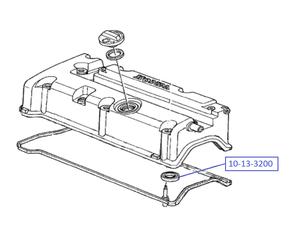 Прокладка свечного канала для Honda Civic 2001-2005 новый