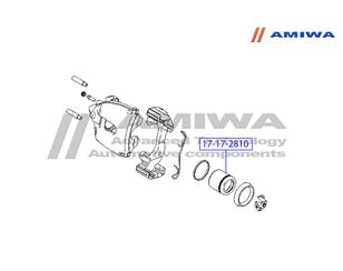 Поршень переднего суппорта для Honda Accord VIII 2008-2015 новый