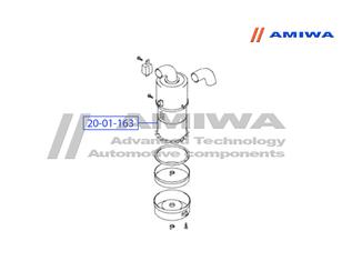 Фильтр воздушный 135 для Mitsubishi L300 1986-2014 новый