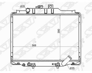 Радиатор основной для Mitsubishi L300 1986-2014 новый