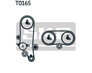 Насос водяной (помпа) + к-кт ремня ГРМ для VW Caddy II 1995-2004 новый