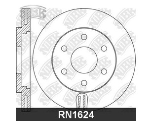 Диск тормозной передний вентилируемый для Nissan Armada 2004-2016 новый