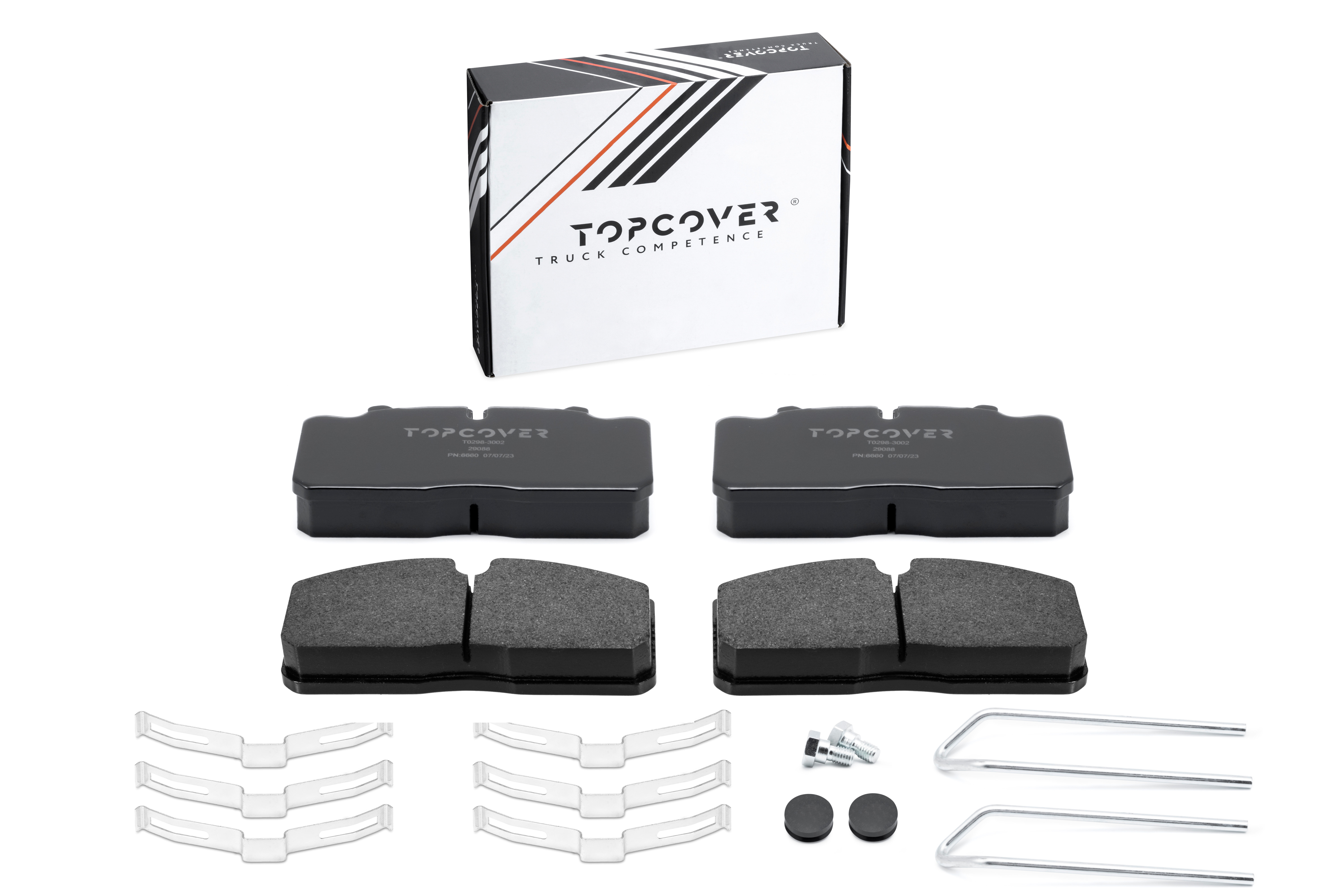 Колодки тормозные передние к-кт