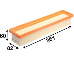Фильтр воздушный для Renault Modus 2004-2012 новый