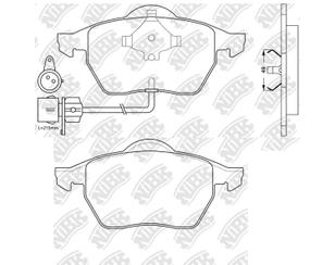 Колодки тормозные передние к-кт для Audi TT(8N) 1998-2006 новый