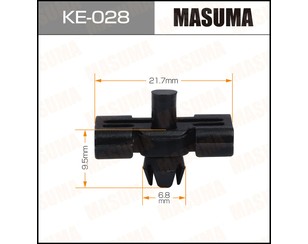 Крепеж (клоп) для Mercedes Benz W124 1984-1993 новый