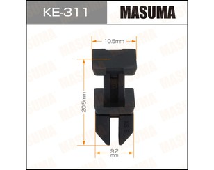 Крепеж (клоп) для Mercedes Benz W124 E-Klasse 1993-1995 новый