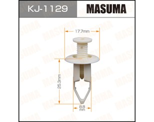 Крепеж (клоп) штырь нажимной-3 для GM Pontiac Vibe 2002-2007 новый