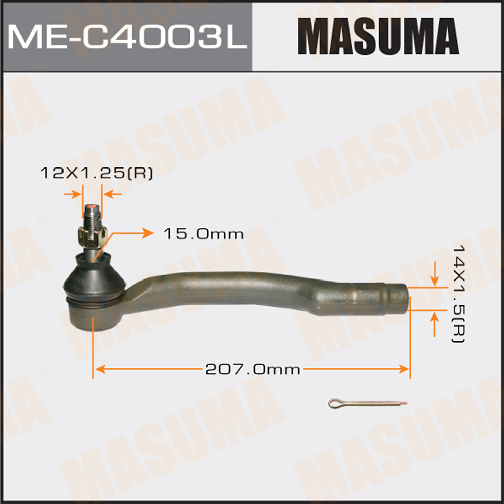 ME-C4003L Masuma от 1142 руб. для Mazda Mazda 6 (GH) 2007-2013 в Москве
