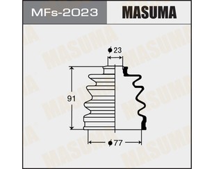 Пыльник ШРУСа наружного пер для Nissan Sunny N14 1990-1995 новый