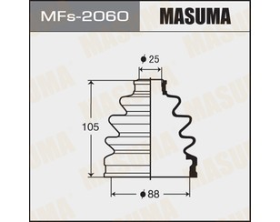 Пыльник наруж ШРУСа (к-кт) для Mazda MX-6 (GE6) 1991-1997 новый