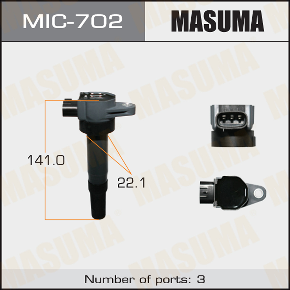 MIC-702 Masuma Катушка зажигания от производителя по спец цене купить в  Череповце